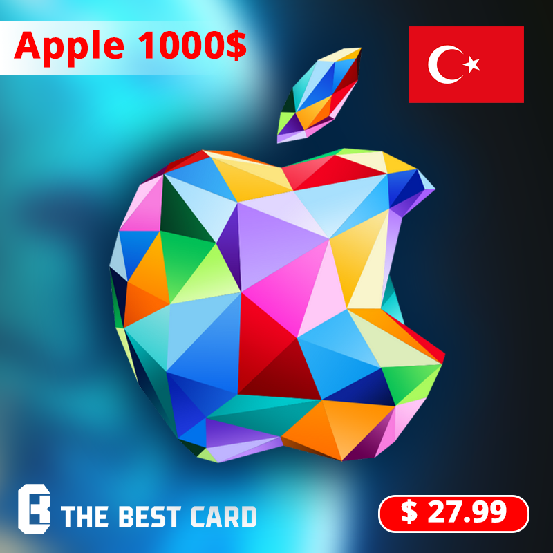 ابل ايتونز TRY 1000 ستور تركي