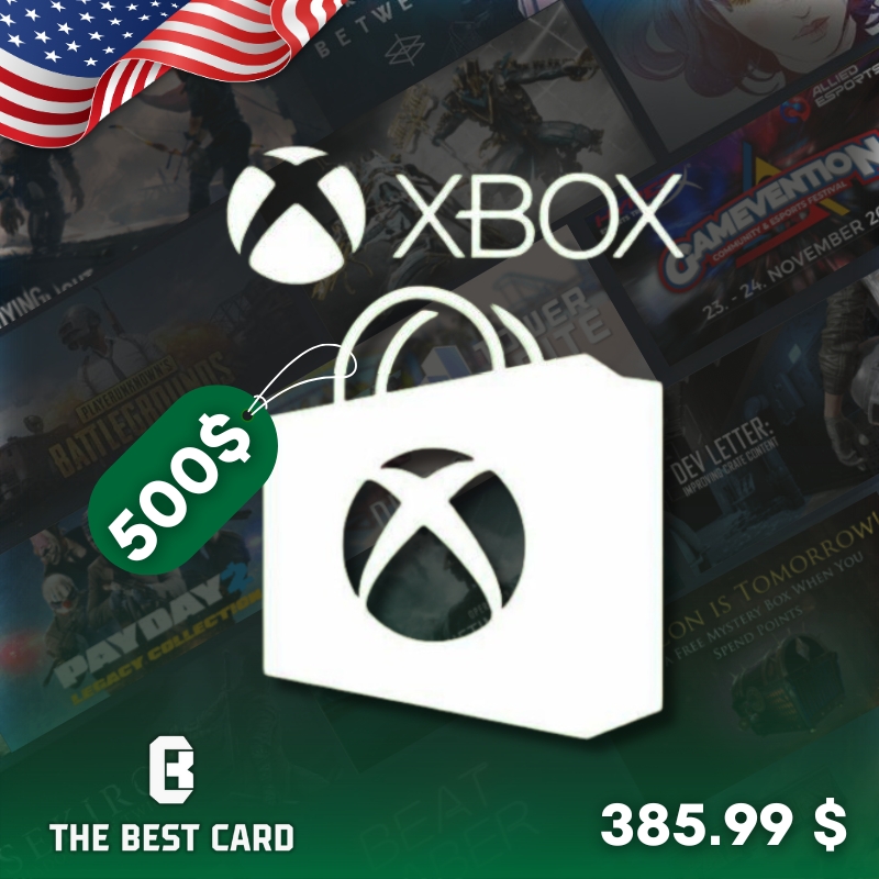 اكس بوكس 500 USA امريكي