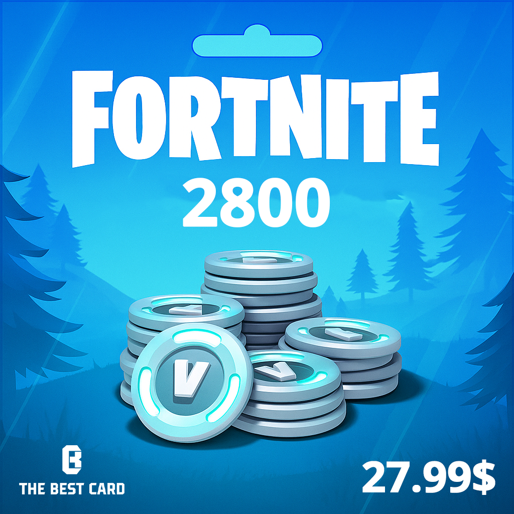 فورت نايت 2800 باكز