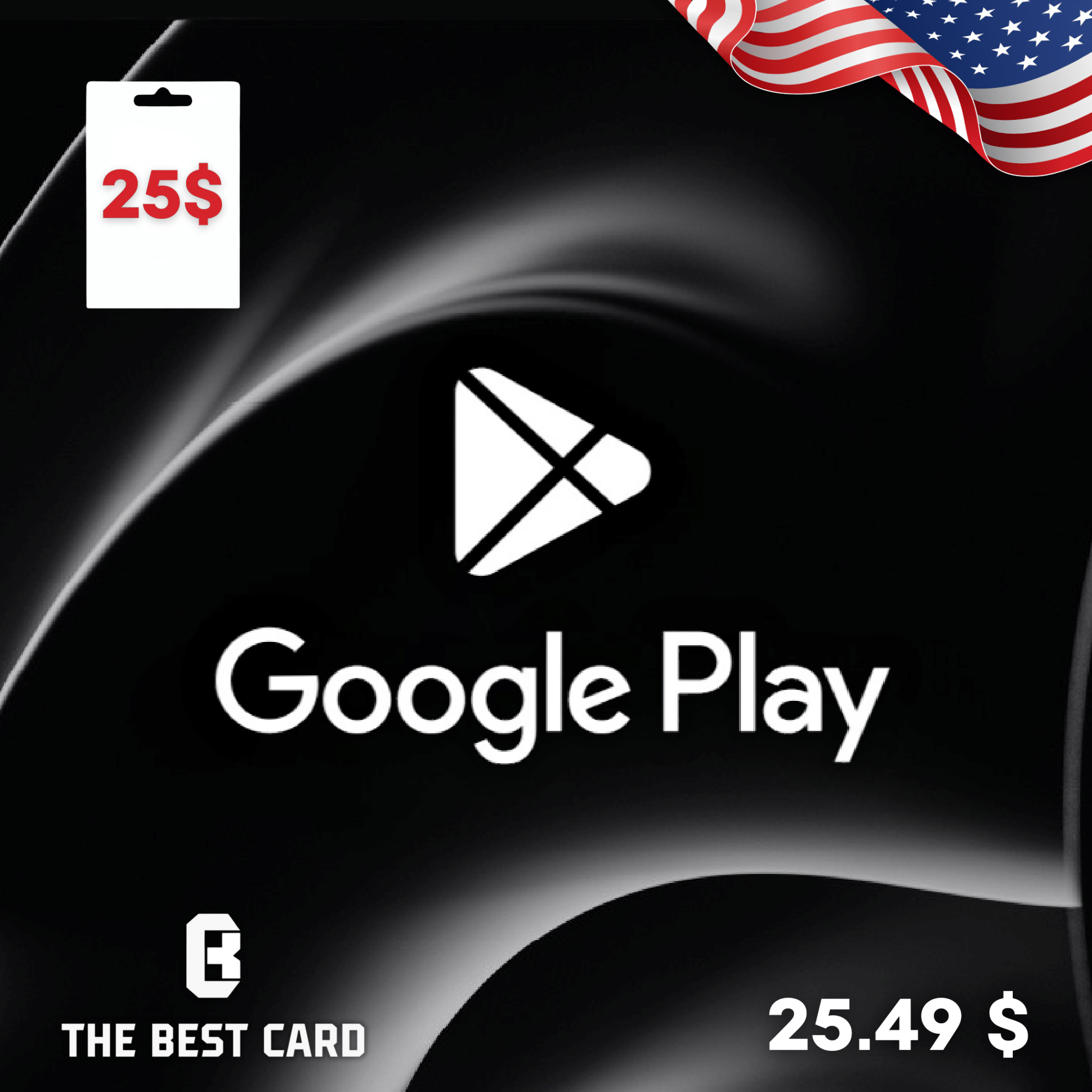 قوقل بلي 25$ امريكي