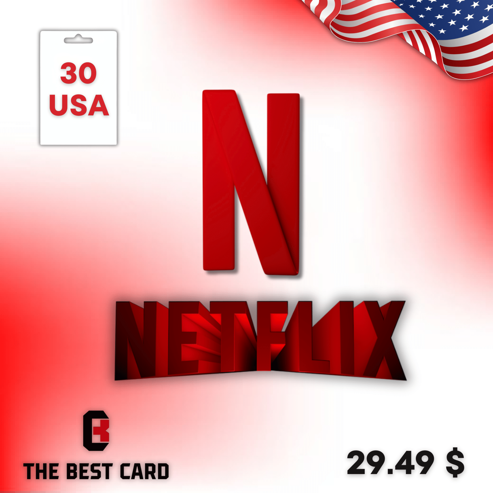 نتفلكس 30 USA امريكي